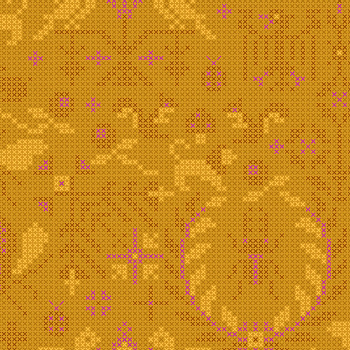 Sun Print 2022 - 10th Anniversary Collection by Alison Glass Menagerie Amber