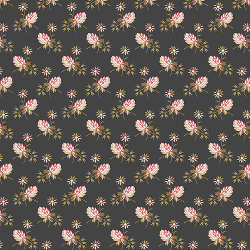 Moonstone by Laundry Basket Quilts Clover Coal