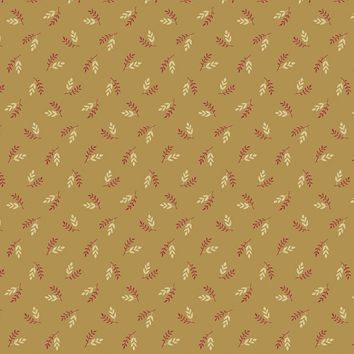 Super Bloom by Laundry Basket Quilts Hops Dark Khaki