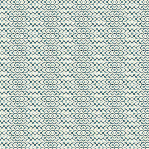 Super Bloom by Laundry Basket Quilts Raindrops Baby Blue