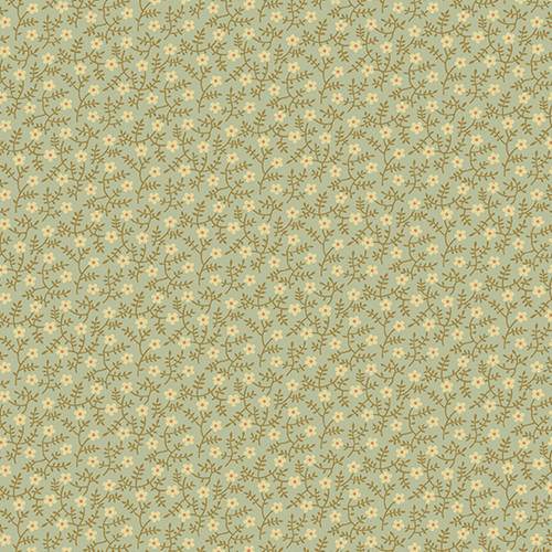 Secret Stash - Earth Tones by Laundry Basket Quilts Primrose Blue Sage