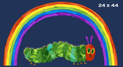 The Very Hungry Caterpillar: Rainbow Rainbow Blue