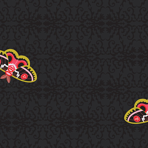 Art Theory by Alison Glass Rainbow 100 Moth Night