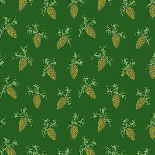 Noel by Laundry Basket Quilts Sweet Pine Spruce