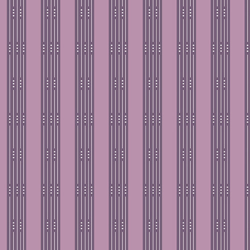 Fabrics From the Attic by Giucy Giuce Throughline Plum