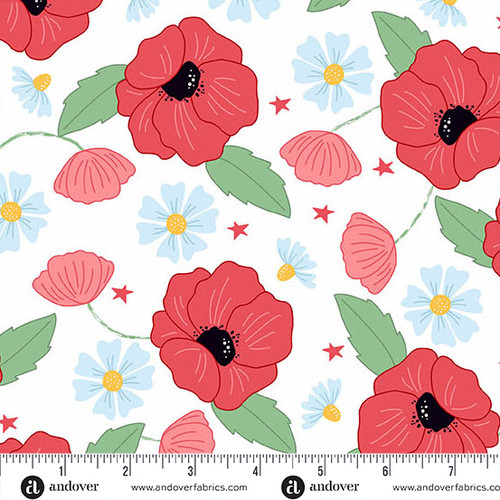 Oh Say Can You Sew by Amy Latta Home of the Brave White