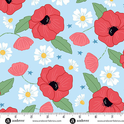 Oh Say Can You Sew by Amy Latta Home of the Brave Sky Blue