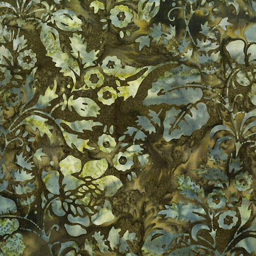 A Splash of Color by Laundry Basket Quilts Secret Garden Wild Blue