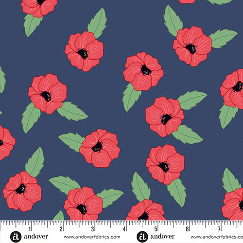 Oh Say Can You Sew by Amy Latta Poppy Fields Navy