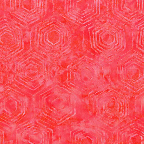 A Splash of Color by Laundry Basket Quilts Honeycomb Double Berry
