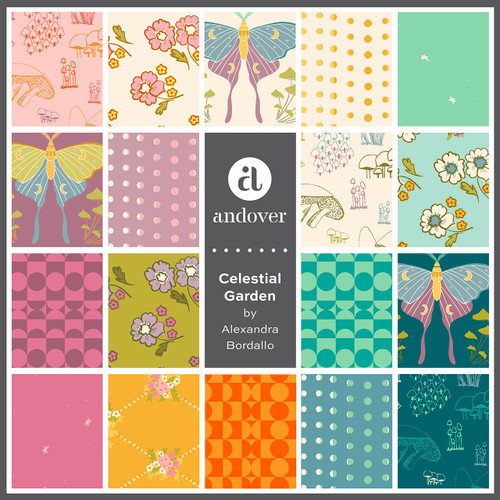Celestial Garden by Alexandra Bordallo - 10 Yard Case Pack