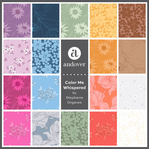 Color Me Whispered by Stephanie Organes - 10 Yard Case PAck