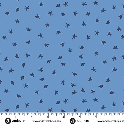 Oh Say Can You Sew by Amy Latta Bright Stars Cornflower Blue