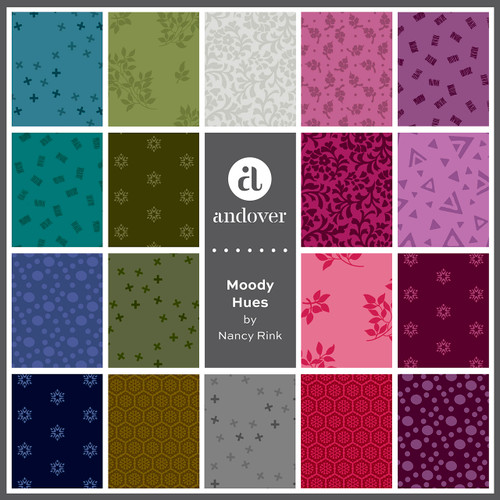 Moody Hues by Nancy Rink - 10 Yard Case Pack