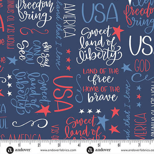 Oh Say Can You Sew by Amy Latta Land That I Love Navy