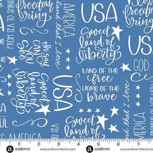 Oh Say Can You Sew by Amy Latta Land That I Love Cornflower Blue