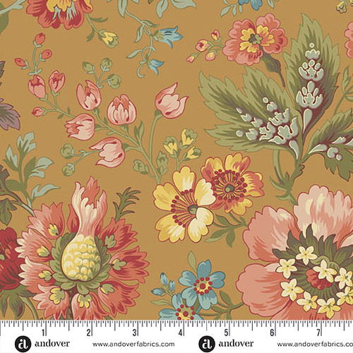 Farmers Daughter 108s by Laundry Basket Quilts Milk and Honey Yellow