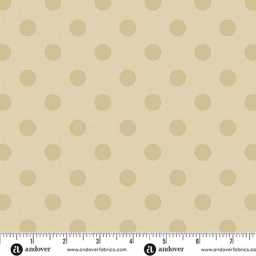 Laundry Line 108s by Laundry Basket Quilts Polka Dot Cream