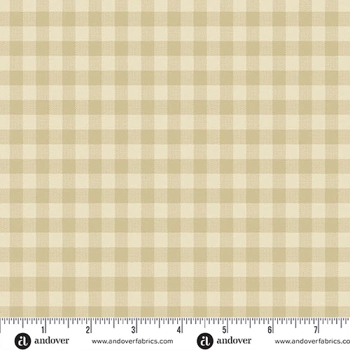 Laundry Line 108s by Laundry Basket Quilts Gingham Check Cream