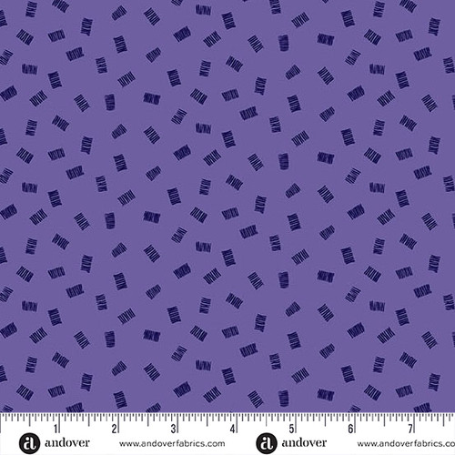 Moody Hues by Nancy Rink Chunks Blue Violet