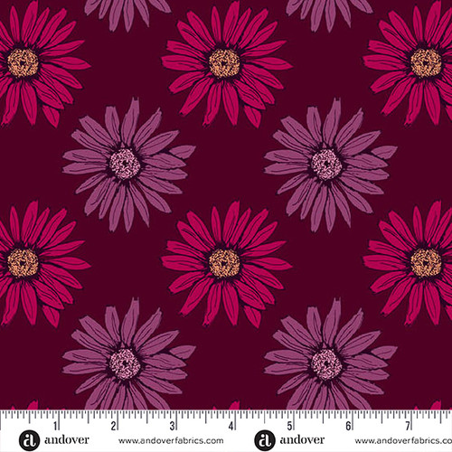 Mystic Meadow 108s by Nancy Rink Daisy Red