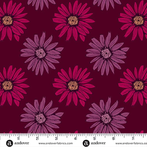 Mystic Meadow 108s by Nancy Rink Daisy Red