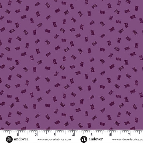 Moody Hues by Nancy Rink Chunks Red Violet