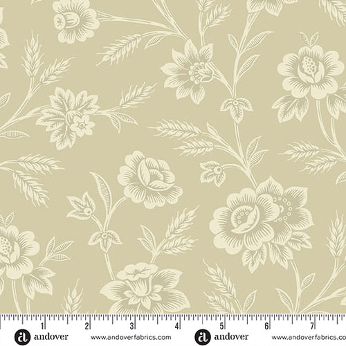 Autumn Bouquet 108s by  Renee Nanneman Gathering 108 Cream