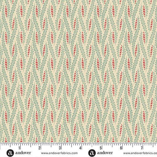 Jingle Bell 108s by Laundry Basket Quilts Ribbon Candy 108 Frosting