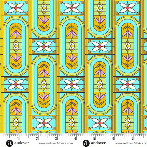 Jinny 108s by Alison Glass Stained 108 Mint