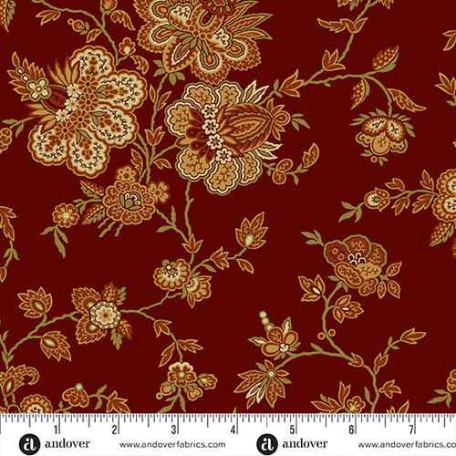 Trunk Treasures 108s by Jo Morton Regency 108 Burgundy