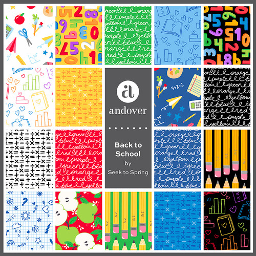 Back to School - 10 Yard Bolt Case Pack - 28 Bolts Each