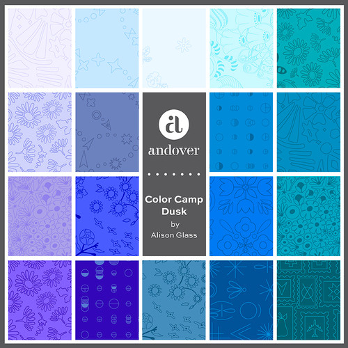 Color Camp - Dusk - 10 Yard Bolt Case Pack - 21 Bolts Each