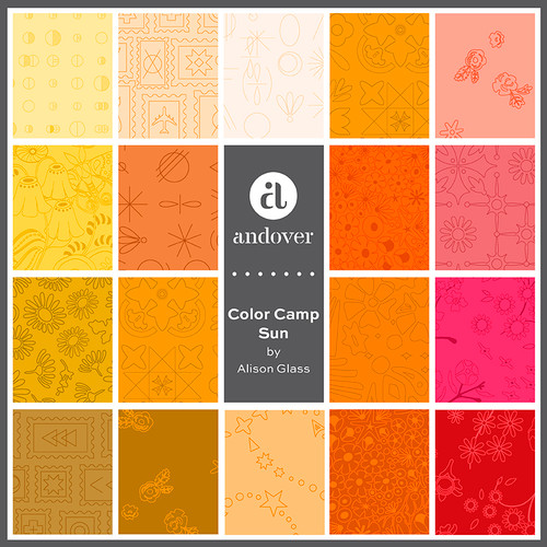 Color Camp - Sun - 10 Yard Bolt Case Pack - 21 Bolts Each