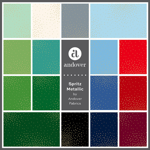 Spritz Metallic - 15 Yard Bolt Case Pack - 16 Bolts Each