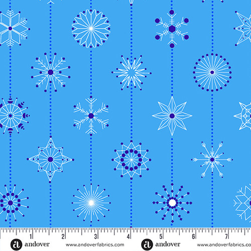Century Prints - Deco Frost by Giucy Giuce Snowflakes Frost