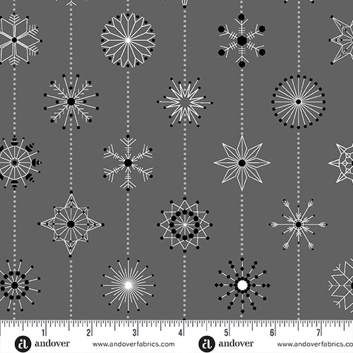 Century Prints - Deco Frost by Giucy Giuce Snowflakes Sleet