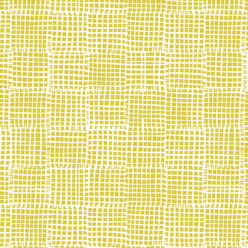 Century Prints - Trellis by Sarah Golden Century Grid Sulfur