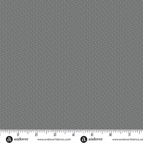 Century Grays by Andover Fabrics Dotted Stripe Gray