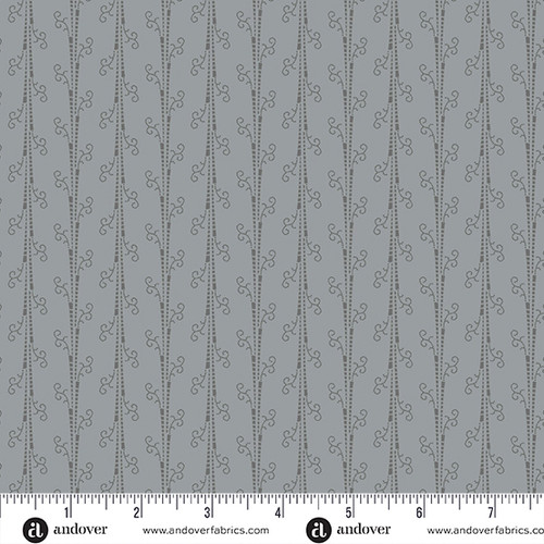 Century Grays by Andover Fabrics Tendrils Gray