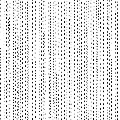 Century Black on White by Andover Fabrics Rain Drops Black on White