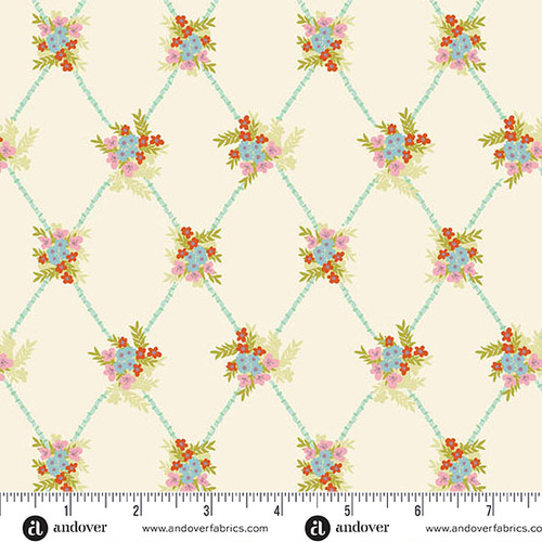 Celestial Garden by Alexandra Bordallo Starwoven Garden Cream