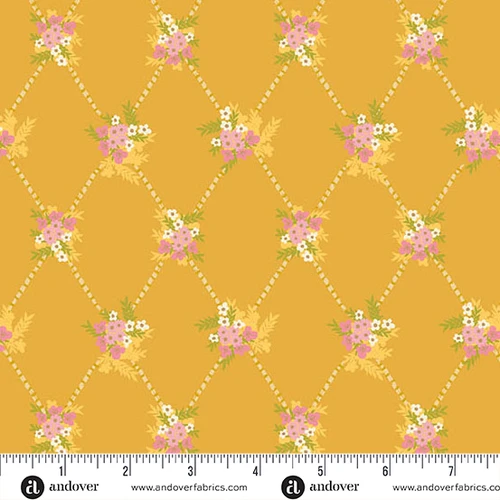 Celestial Garden by Alexandra Bordallo Starwoven Garden Tawny Gold