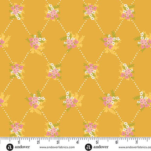 Celestial Garden by Alexandra Bordallo Starwoven Garden Tawny Gold