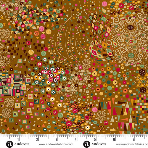 Golden by Makower UK Symphony Yellow