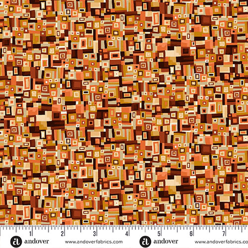 Golden by Makower UK Patchwork Yellow