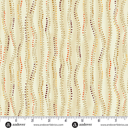 Golden by Makower UK Stripe Cream