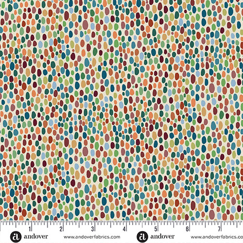 Prehistoric by Makower UK Spot Multi