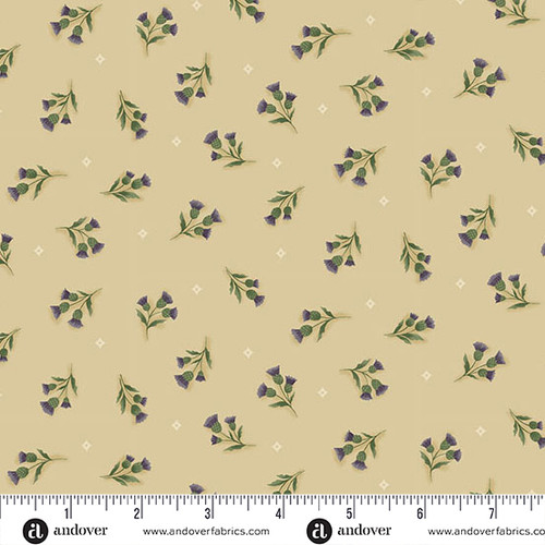 Kindred by Makower UK Thistle Cream