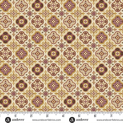 Kindred by Makower UK Foulard  Cream